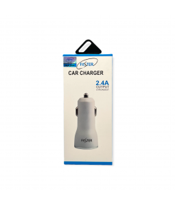 2USB car charger head (faster)